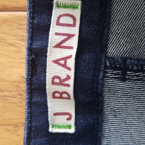 J Brand Major Indigo High Rise Skinny Ankle Zip Leg Jeans Size 30 - Picture 2 of 16